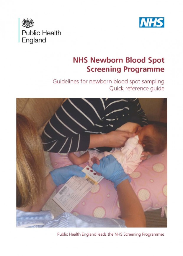 NBS Sampling quick guide front cover.