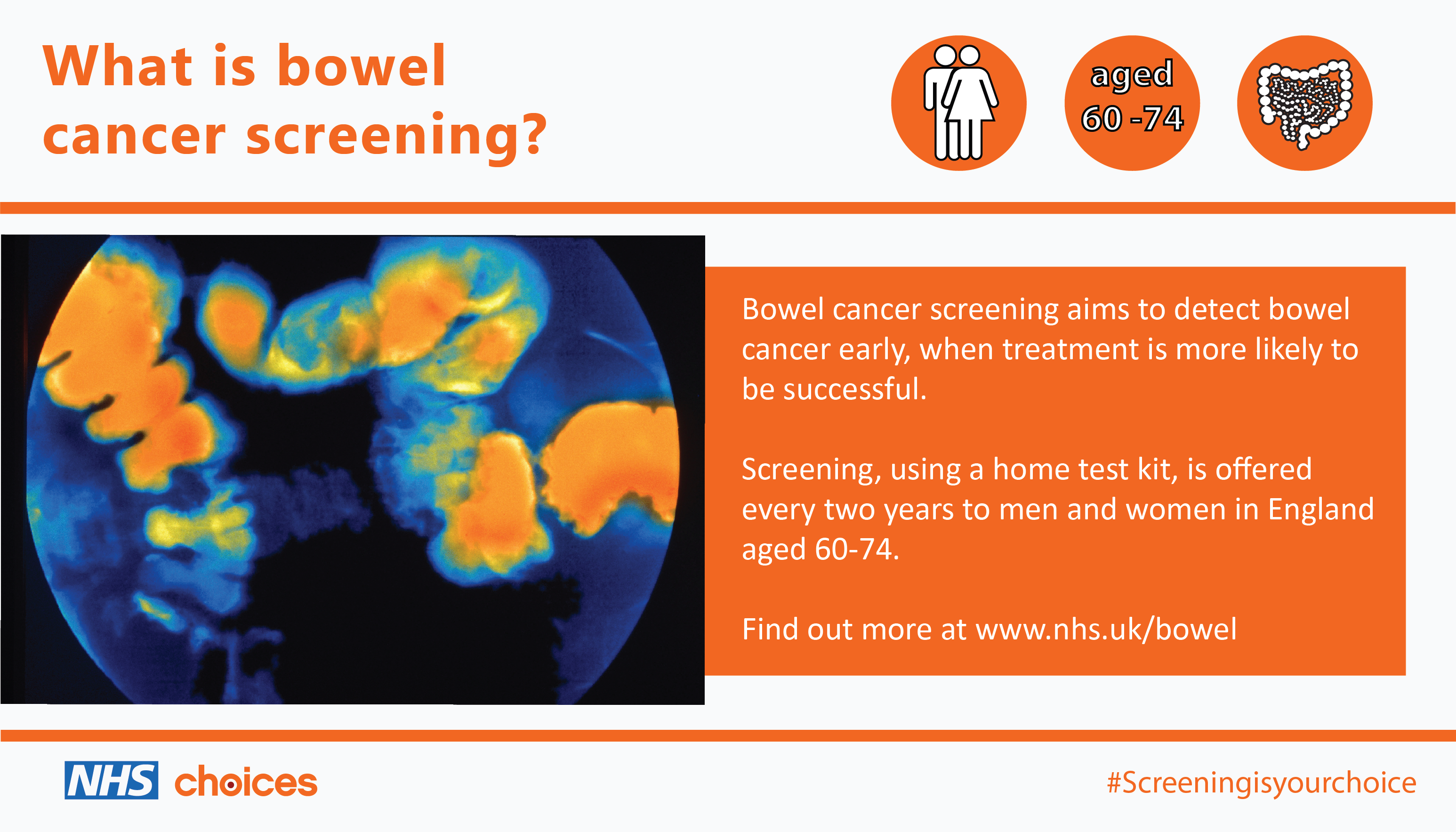 We're getting FIT for bowel cancer screening - PHE Screening