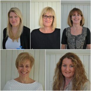 Headshots of Julie and the SQAS team.