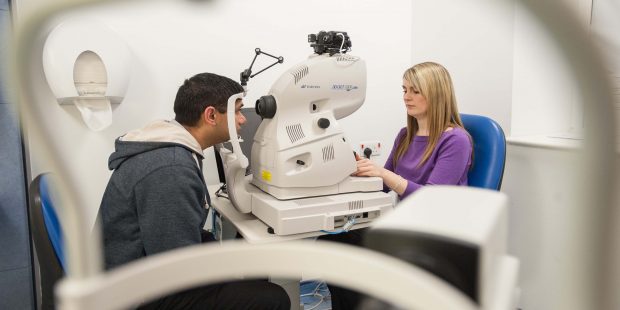 The diabetic eye screening test 