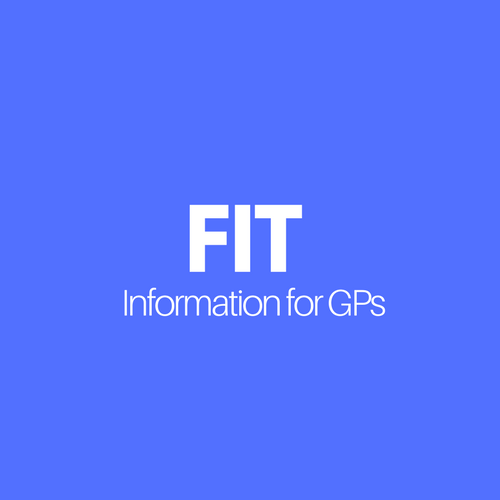 Infograhic showing the words information for GPs.