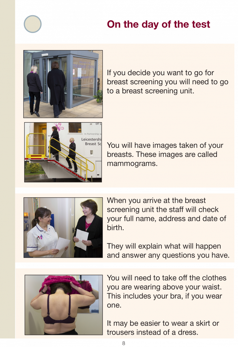 We’ve updated our easy guide leaflet to breast screening PHE Screening