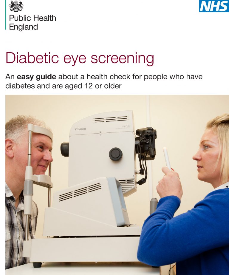 New Easy Guide Aims To Improve Access To Diabetic Eye Screening Phe