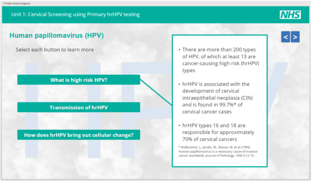 hpv diagnosis uk