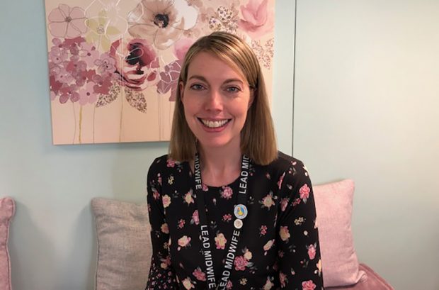 Antenatal and newborn screening coordinator Laura Keeble