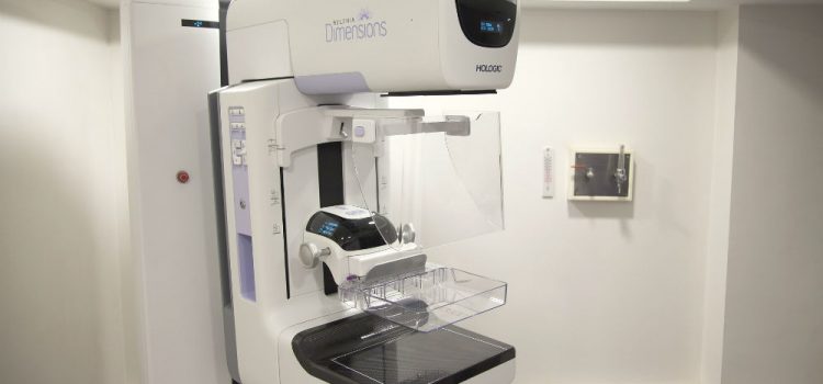 A mammography machine used for breast screening