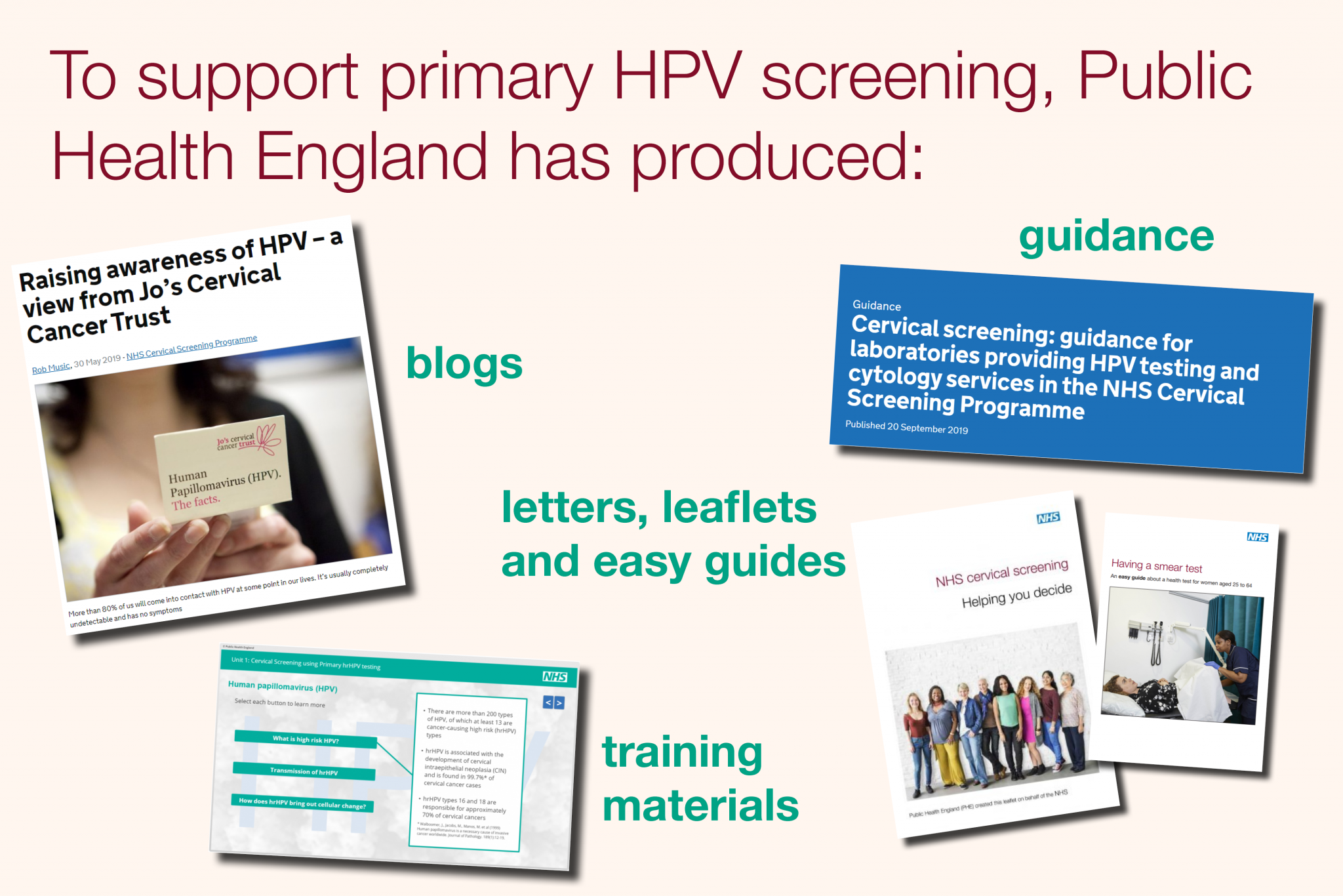 NHS Cervical Screening Programme – Page 3 – PHE Screening