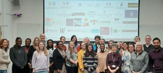 Group of participants at the Health Screening Module at Warwick University